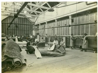 Systue, teppefabrikk, 1923
